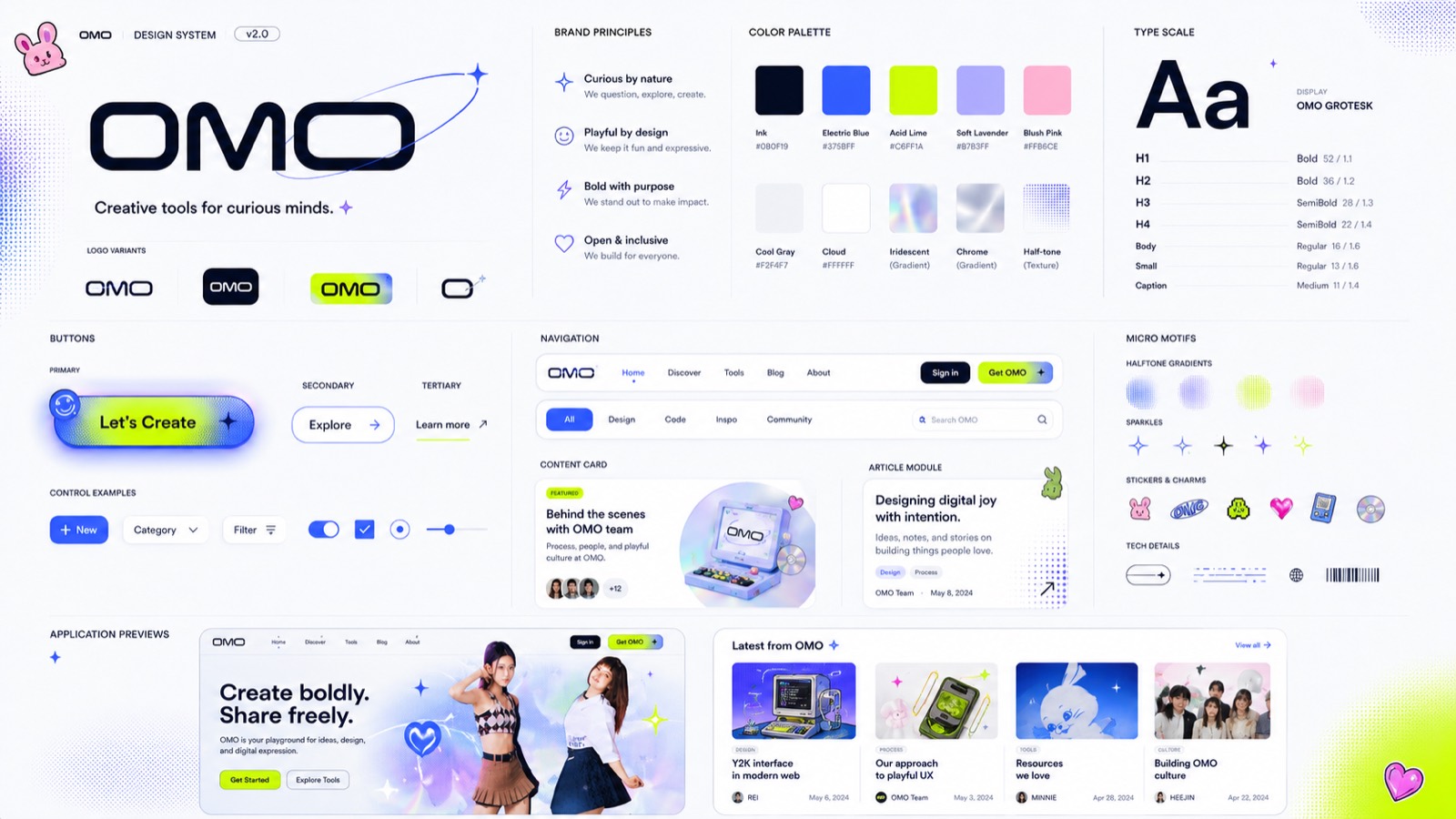 System / components OMO 2.0 design reference